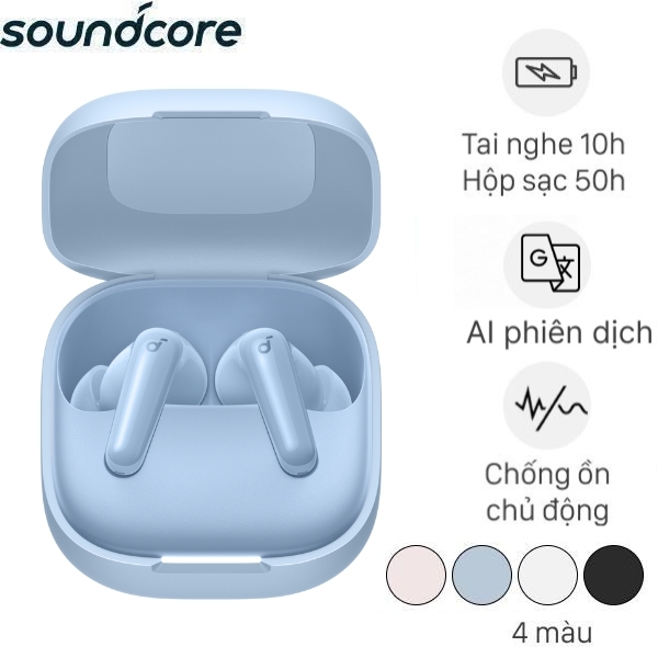 Tai nghe TWS Soundcore R60i NC D1202