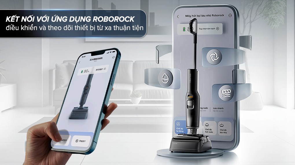 Máy hút bụi cầm tay Roborock F25 Ace - Tiện ích Máy hút bụi cầm tay Roborock F25 Ace - Tiện ích