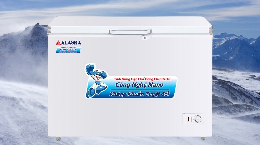 Tủ đông Alaska 295 lít BD-400 - Thiết kế