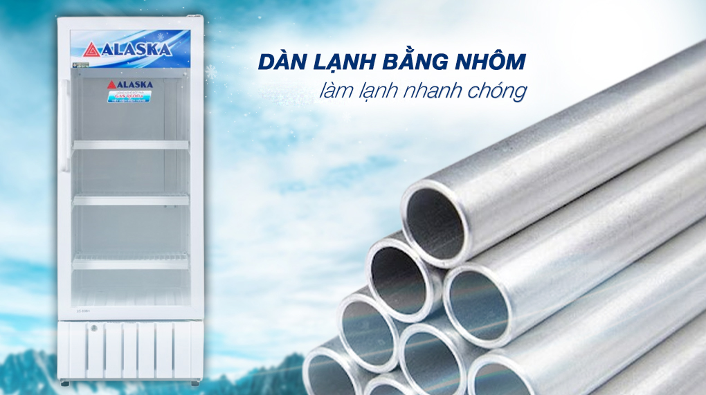 Tủ mát Alaska 230 lít LC-333H - Công nghệ làm lạnh Tủ mát Alaska 230 lít LC-333H - Công nghệ làm lạnh