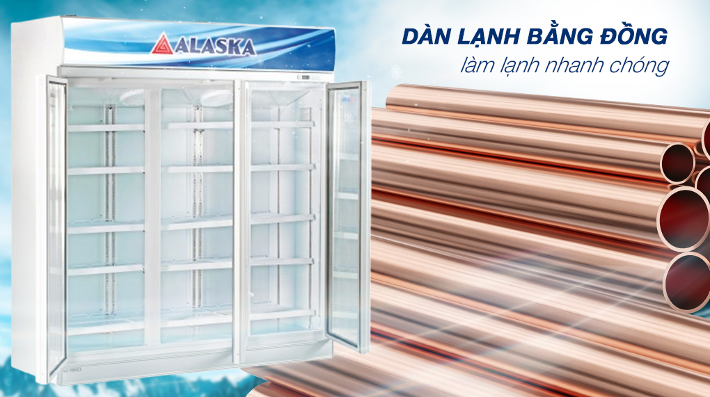Tủ mát Alaska 1800 lít LC-1500C3 Tủ mát Alaska 1500 lít LC-1500C3 - Công nghệ làm lạnh