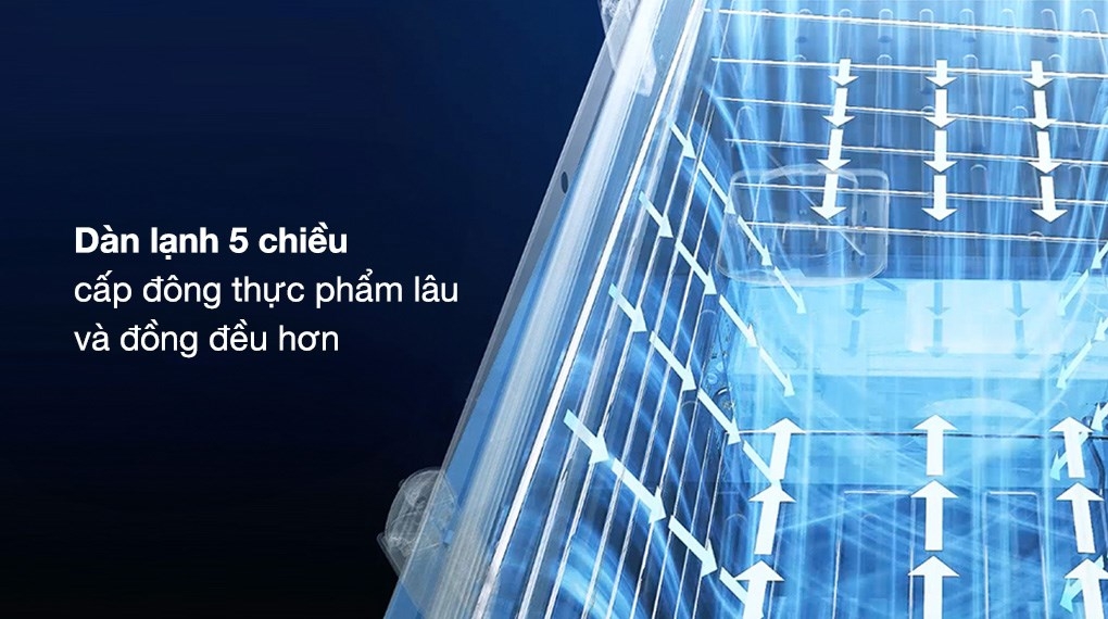 Tủ đông Aqua Inverter 379 lít AQF-C4801EN - Công nghệ làm lạnh Tủ đông Aqua Inverter 379 lít AQF-C4801EN - Công nghệ làm lạnh