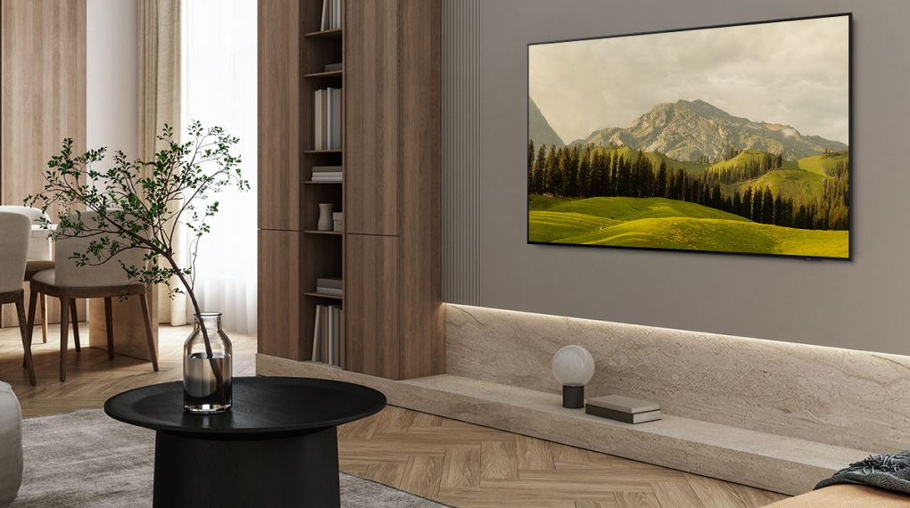 Smart Tivi OLED Samsung AI 4K 55 inch QA55S85F - Thiết kế