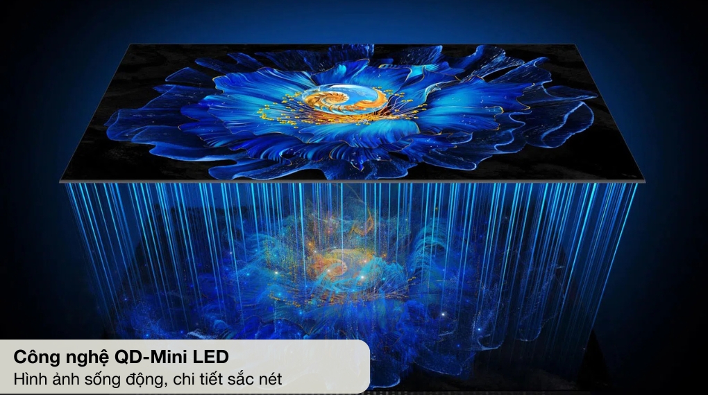 Google Tivi QD-Mini LED TCL AI 4K 55 inch 55C6KS - Công nghệ hình ảnh
