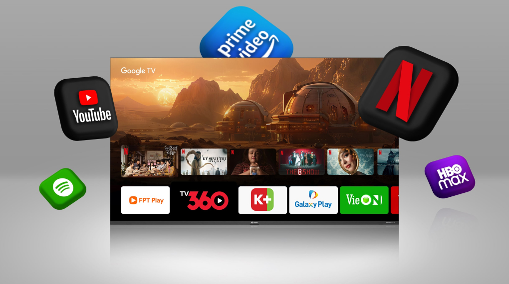 Google Tivi Casper FHD 43 inch 43FGK610 - Hệ điều hành