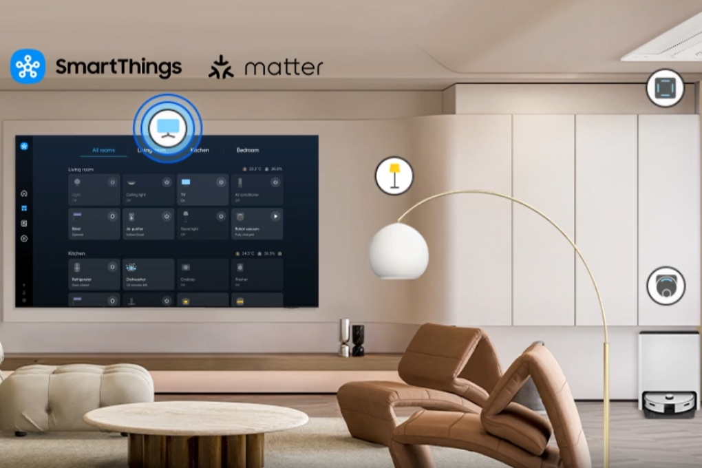 Smart Tivi Neo QLED Samsung AI 8K 85 inch QA85QN950F - Tiện ích Smart Tivi Neo QLED Samsung AI 8K 85 inch QA85QN950F - Tiện ích