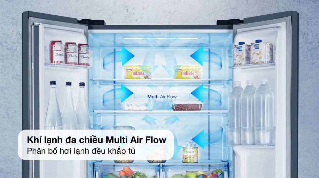 Tủ lạnh Hisense Inverter 427 lít Multi Door RQ519N4EBU - Công nghệ làm lạnh