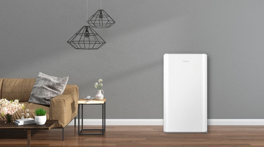 Tủ lạnh Hisense 82 lít HR08DW - Thiết kế