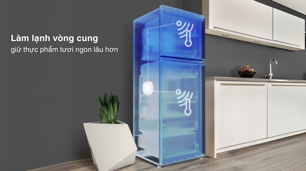Tủ lạnh Hitachi Inverter 344 lít HRTN6379SUVN - Công nghệ làm lạnh Tủ lạnh Hitachi Inverter 344 lít HRTN6379SUVN - Công nghệ làm lạnh
