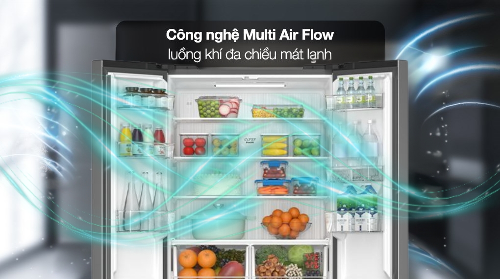 Tủ lạnh Toshiba Inverter 515 lít Multi Door GR-RF677WI-PMV(06)-MG - Công nghệ làm lạnh