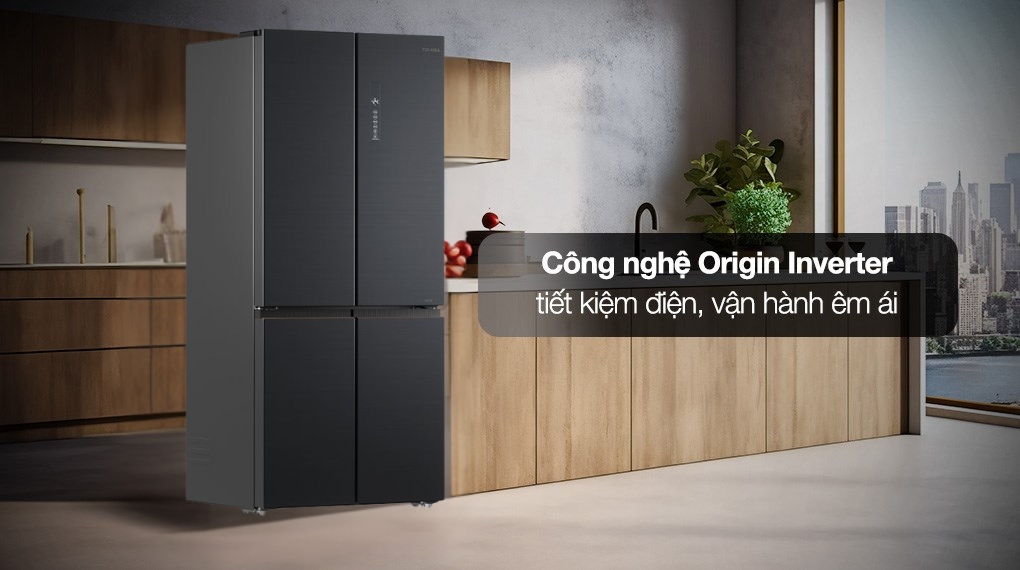 Tủ lạnh Toshiba Inverter 515 lít Multi Door GR-RF677WI-PMV(06)-MG - Công nghệ tiết kiệm điện