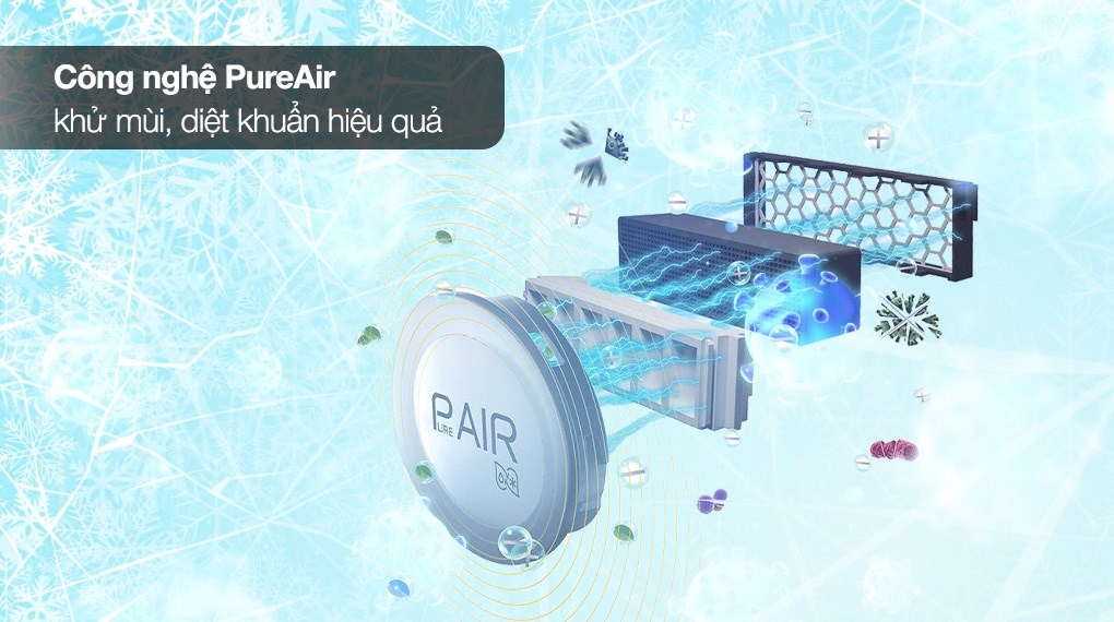 Tủ lạnh Toshiba Inverter 515 lít Multi Door GR-RF677WI-PMV(06)-MG - Công nghệ kháng khuẩn khử mùi