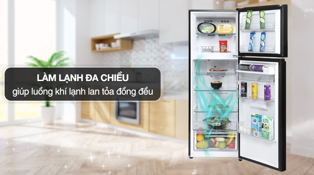 Tủ lạnh Aqua Inverter 236 lít AQR-T265FA(WFB) - Công nghệ làm lạnh