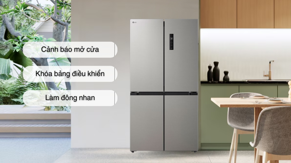 Tủ lạnh LG Inverter 474 lít Multi Door LFB47SVM - Tiện ích