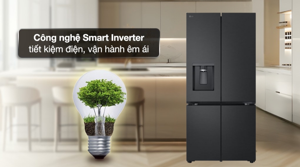 Tủ lạnh LG Inverter 571 lít Multi Door LFD58BLMA - Công nghệ tiết kiệm điện