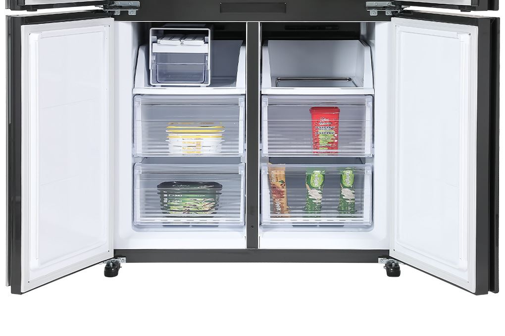 Tủ lạnh Sharp Inverter 525 lít Multi Door SJ-FX610V-MK - Ngăn đá Tủ lạnh Sharp Inverter 525 lít Multi Door SJ-FX610V-MK - Ngăn đá