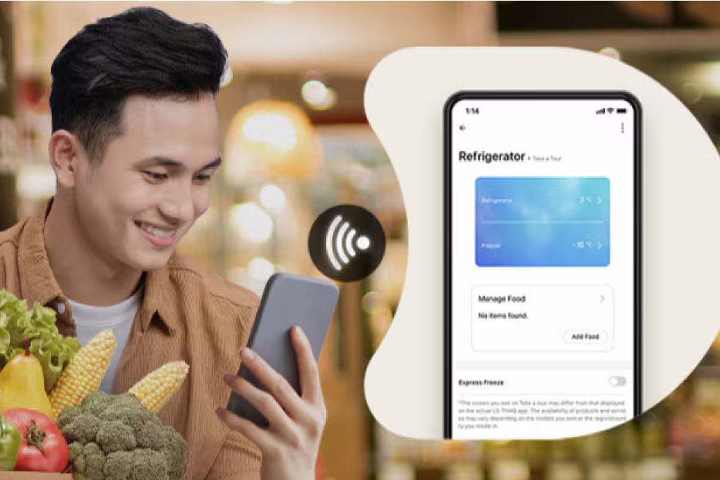 Tủ lạnh LG Inverter 571 lít Multi Door F58BGD - Tiện ích