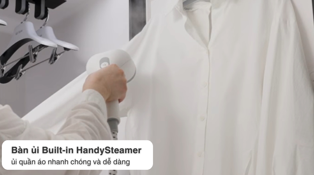 Tủ chăm sóc quần áo thông minh LG Styler Inverter 5 móc SC5GMR80H - Tiện ích 