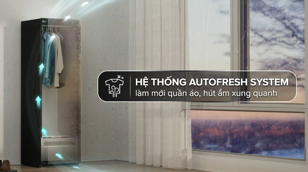 Tủ chăm sóc quần áo thông minh LG Styler Inverter 5 móc SC5GMR80H - Công nghệ giặt đặc biệt