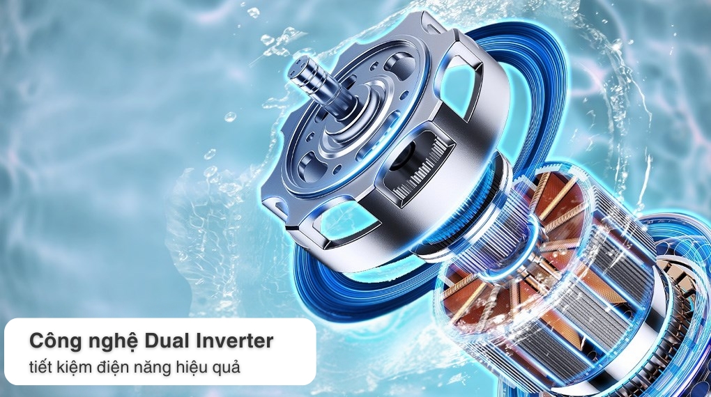 Tủ chăm sóc quần áo thông minh LG Styler Inverter 5 móc SC5GMR80H - Động cơ - Công nghệ tiết kiệm điện