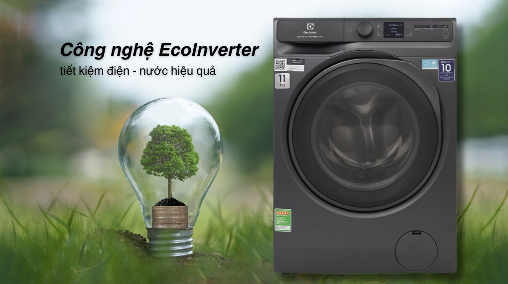 Máy giặt Electrolux UltimateCare 900 Inverter 11 kg EWF1142R9SC - Công nghệ tiết kiệm điện