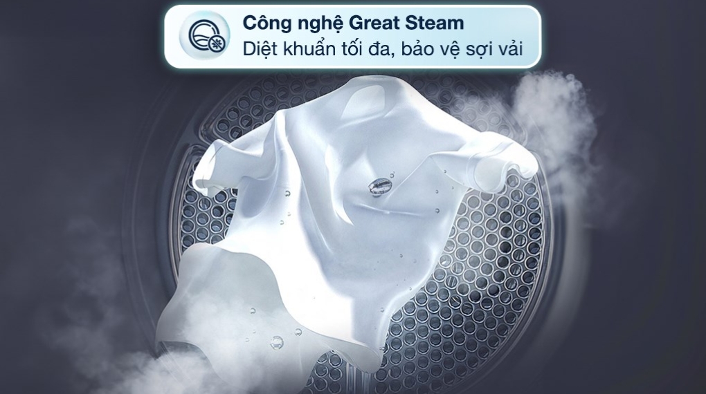 Máy giặt sấy Toshiba Inverter giặt 10.5 kg - sấy 7 kg TWD-T27BZP115MWV(MG) - Công nghệ giặt