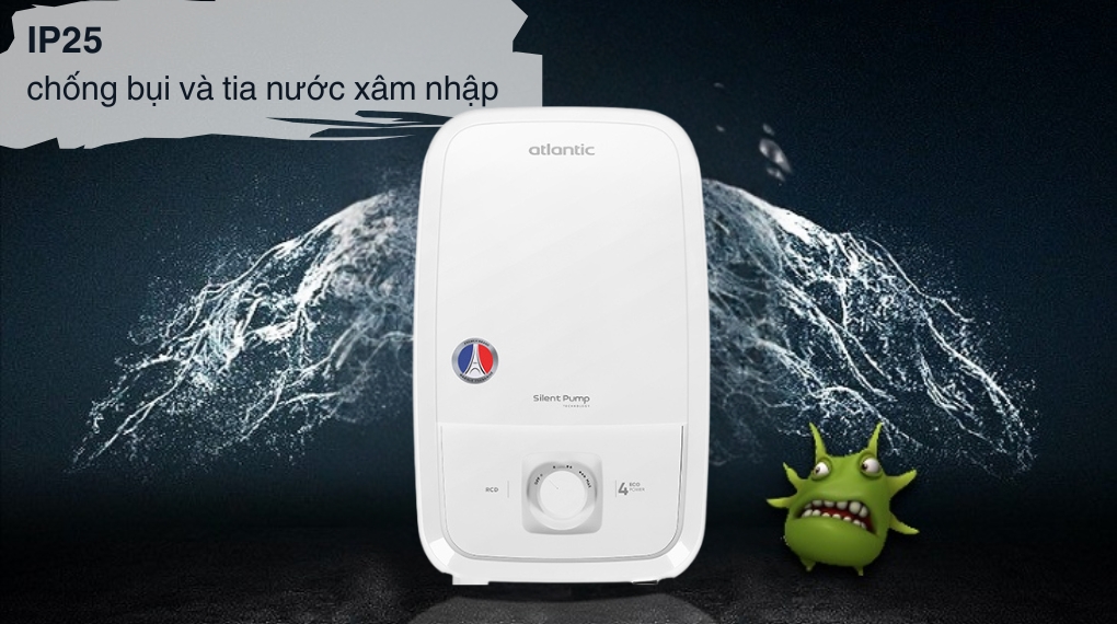 Máy nước nóng trực tiếp Atlantic 4000W Tempo Lite 4000 PU - 811023 - Các chế độ an toàn Máy nước nóng trực tiếp Atlantic 4000W Tempo Lite 4000 PU - 811023 - Các chế độ an toàn