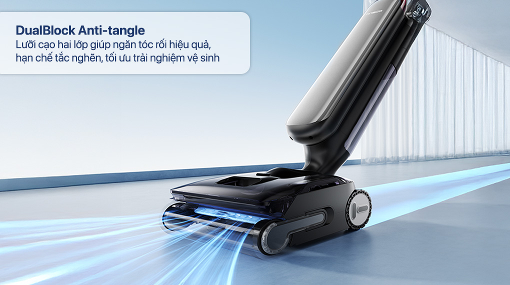 Máy hút bụi lau nhà Tineco Floor One S9 Artist FW2C0200ID - Công nghệ chống rối tóc DualBlock anti-Tangle