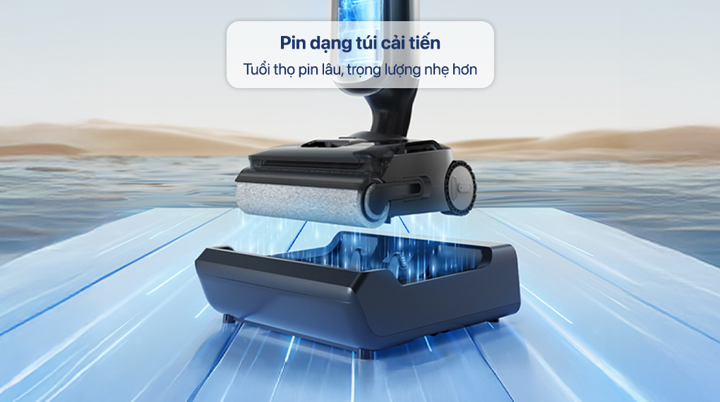 Máy hút bụi lau nhà Tineco Floor One S9 Artist FW2C0200ID - Thời gian sạc và sử dụng