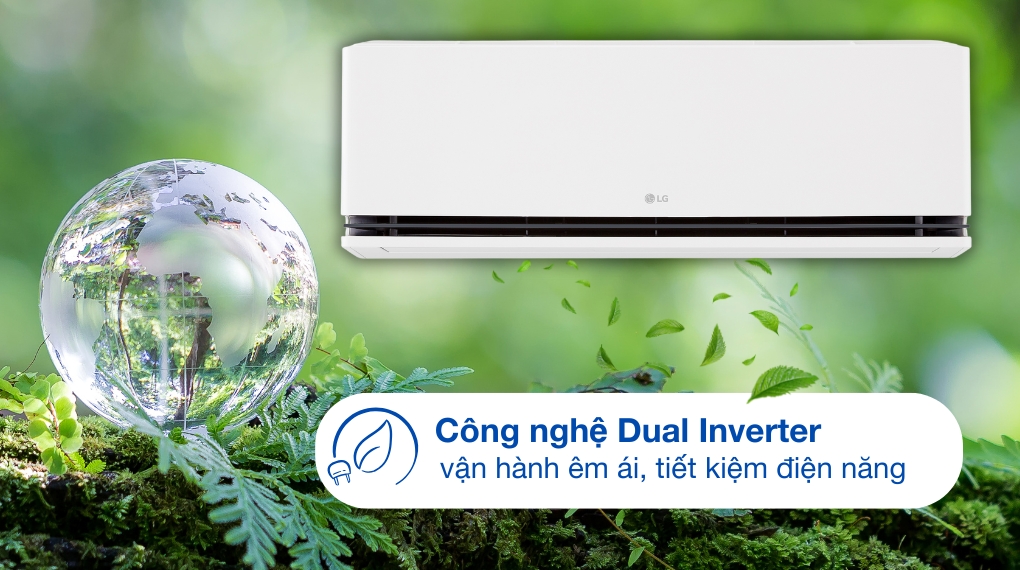 Máy lạnh LG Inverter 2 HP IDC18M1 - Công nghệ tiết kiệm điện