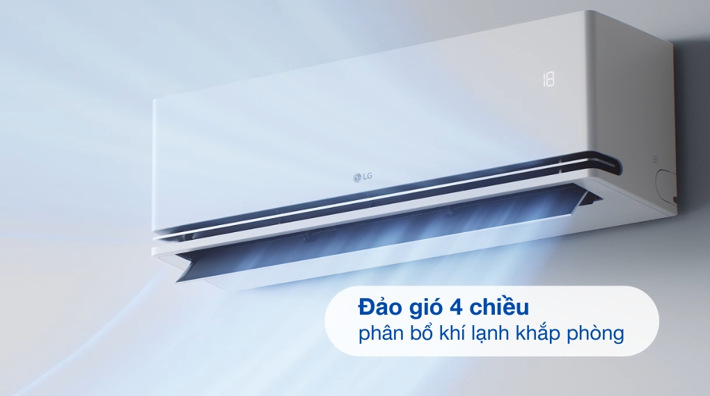 Máy lạnh LG Inverter 2 HP IDC18M1 - Cơ chế thổi gió