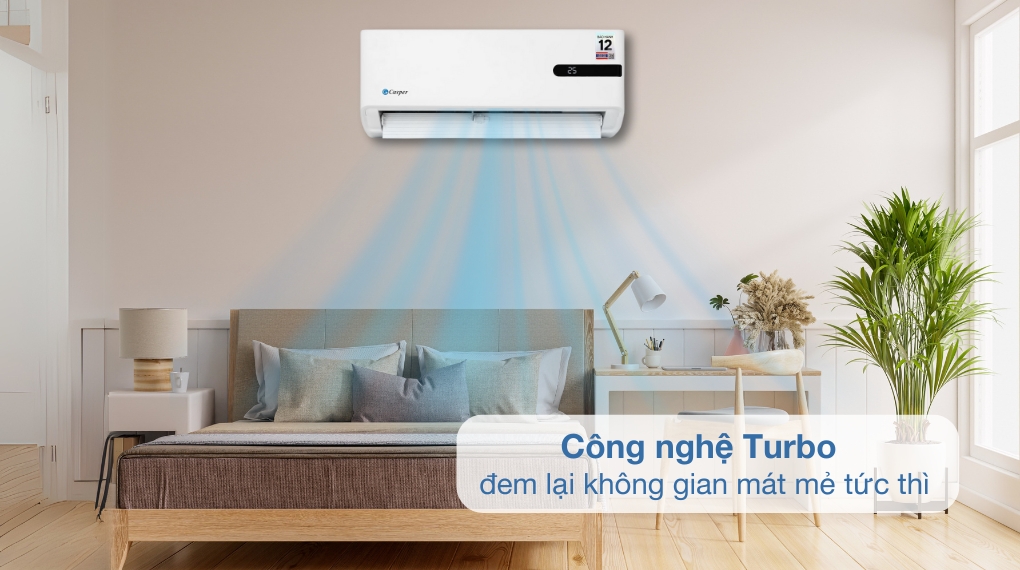 Máy lạnh Casper Inverter 1.5 HP GC-12IB36 - Công nghệ làm lạnh