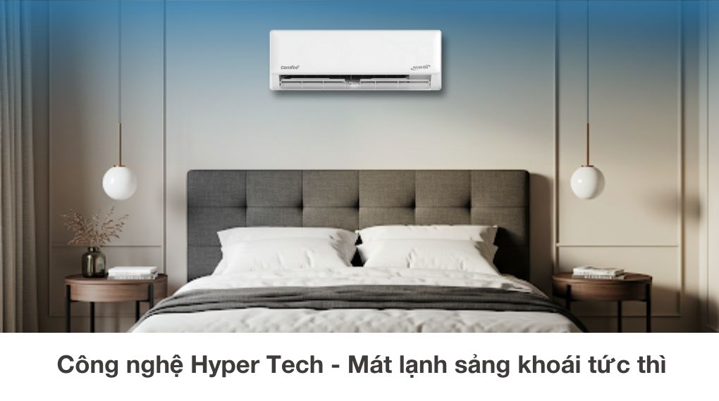 Điều hòa Comfee Inverter 9000 BTU CFS-10VGDF - Công nghệ làm lạnh