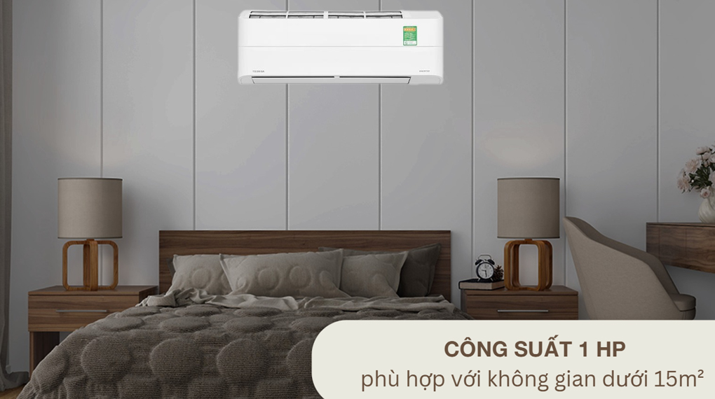 Máy lạnh Toshiba Inverter 1 HP RAS-H10Z2KCVG-V - giá tốt, mua trả chậm