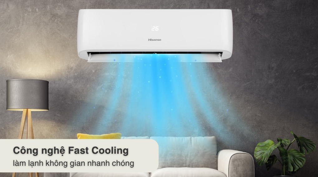 Máy lạnh Hisense Inverter 1 HP AS-10TR4RLRCA00 - Công nghệ làm lạnh