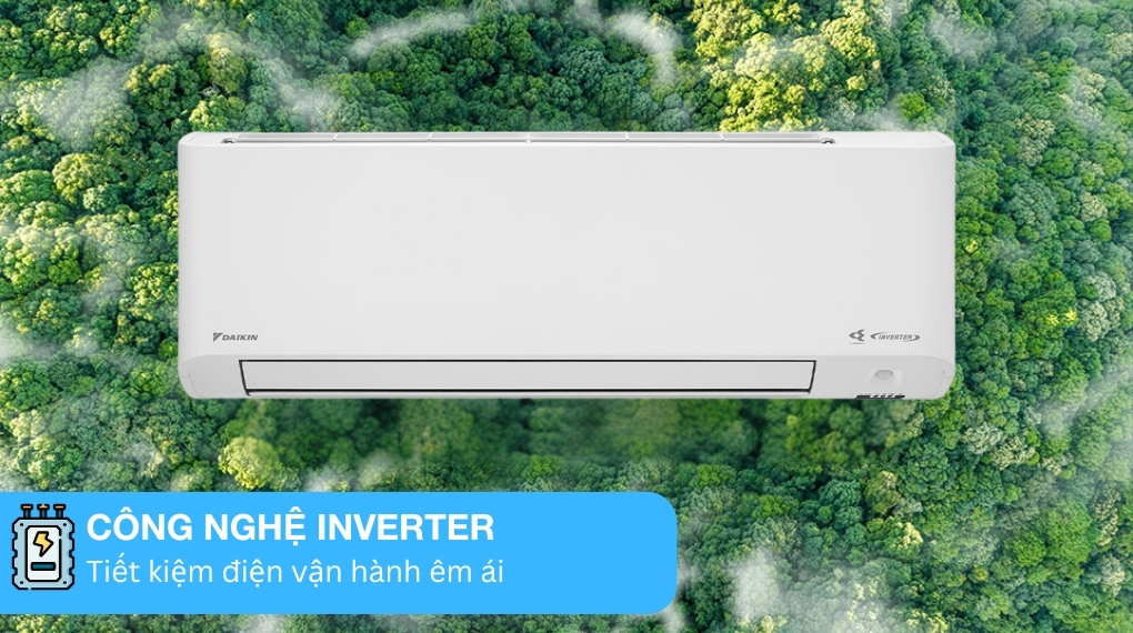 Máy lạnh Daikin Inverter 2.5 HP FTKY60ZVMV - Công nghệ tiết kiệm điện