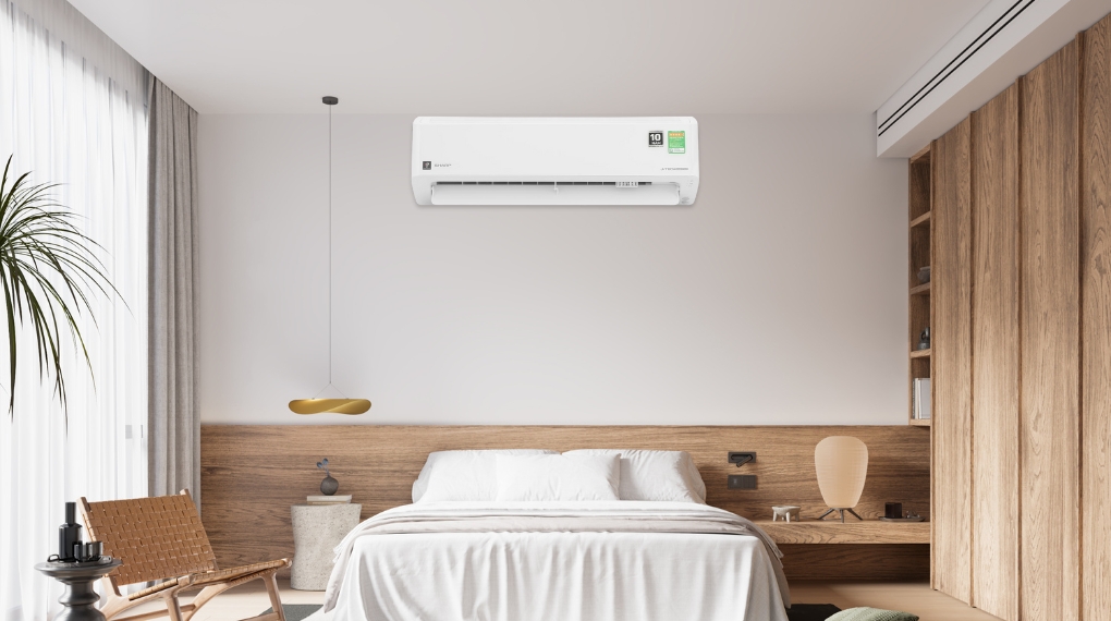 Máy lạnh Sharp Inverter 1 HP AH-XP10CHW - Thiết kế