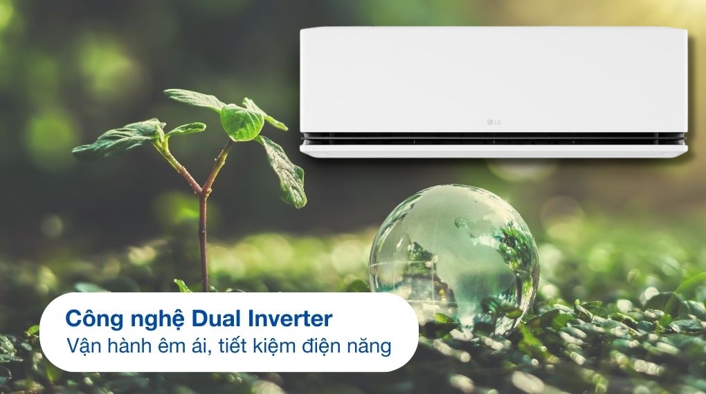 Máy lạnh LG Inverter 2 chiều 1.5 HP IDH12M1 - Công nghệ tiết kiệm điện