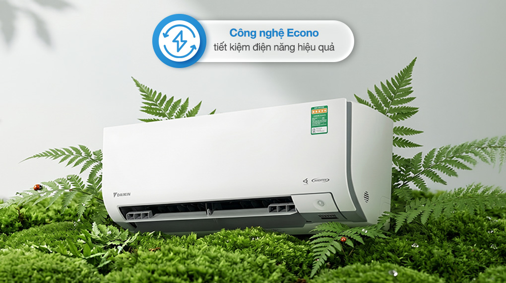 Máy lạnh Daikin Inverter 1 HP FTKM25AVMV - Công nghệ tiết kiệm điện
