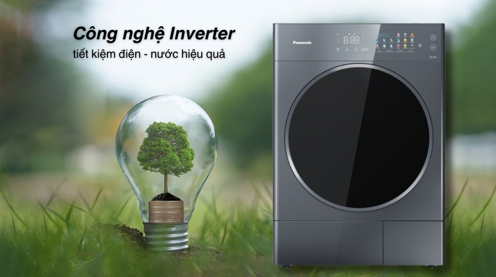 Máy sấy bơm nhiệt Panasonic 10.5 kg NH-XV21X1AVT - Động cơ - Công nghệ tiết kiệm điện