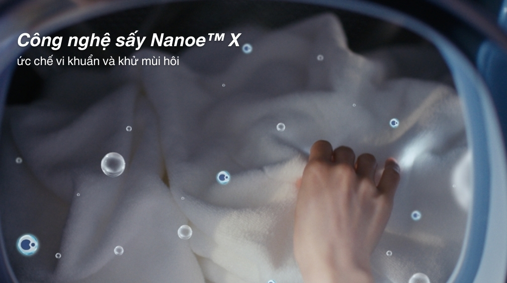 Máy sấy bơm nhiệt Panasonic 10.5 kg NH-XV21X1AVT - Công nghệ sấy