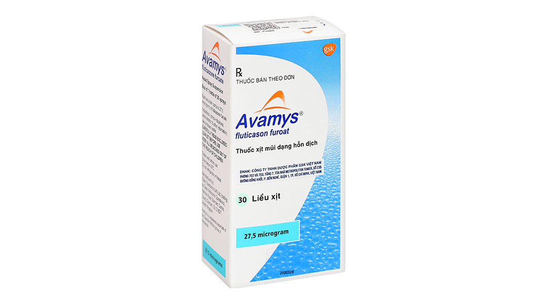 Hỗn dịch xịt mũi Avamys điều trị viêm mũi dị ứng chai 30 liều xịt - 05/ ...