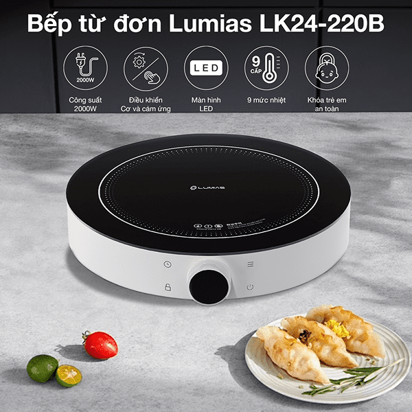 Bếp từ đơn LUMIAS LK24-220B