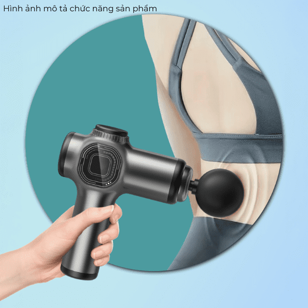 Máy massage cầm tay mini JMQ-J8 Màu Đen