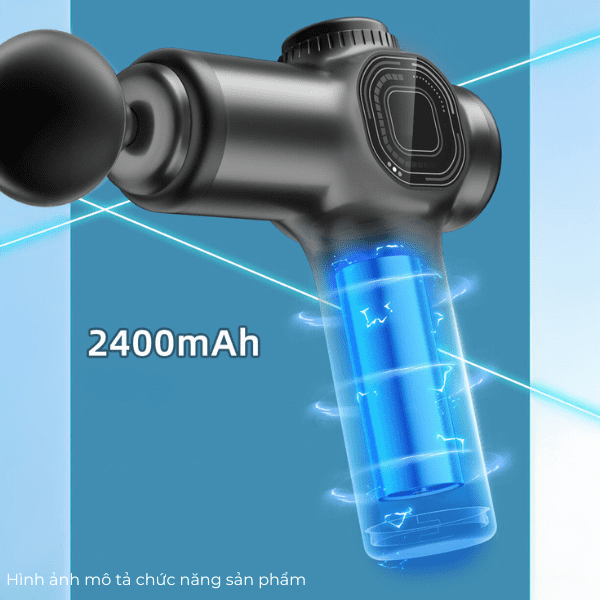 Máy massage cầm tay mini JMQ-J8 Màu Đen