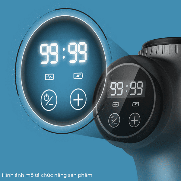 Máy massage cầm tay mini JMQ-J8 Màu Đen