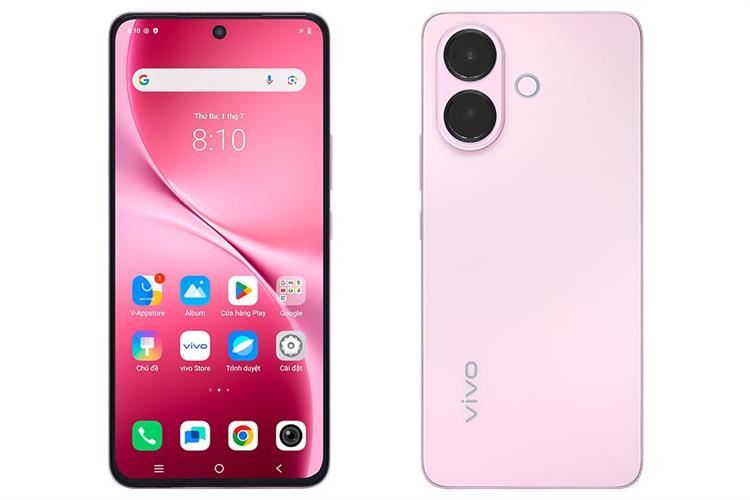 Điện thoại vivo V60 Lite 5G 8GB/256GB Màu Hồng
