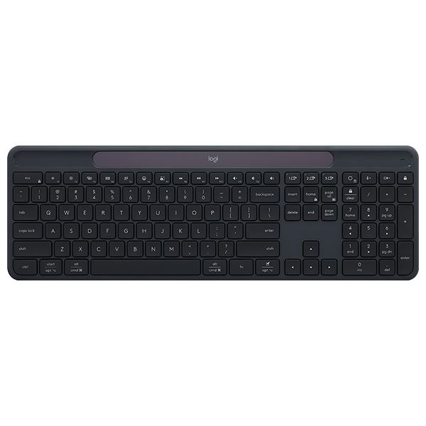 Bàn Phím Bluetooth Logitech Slim Solar K980 Màu Đen