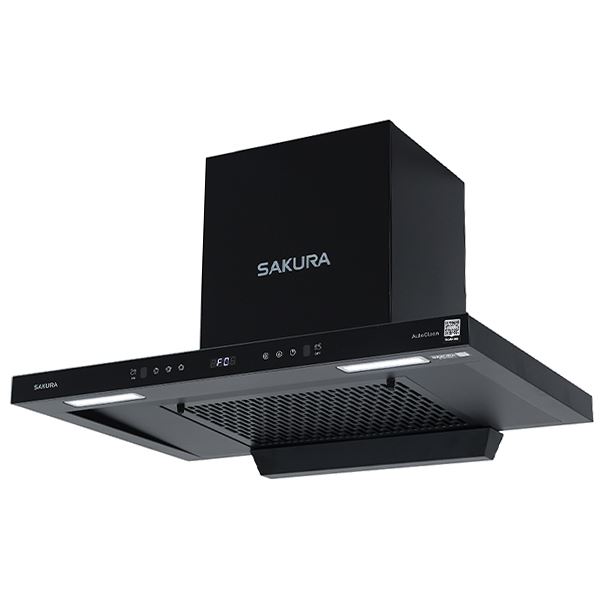 Máy hút mùi âm tủ Sakura R-D65B Màu Đen