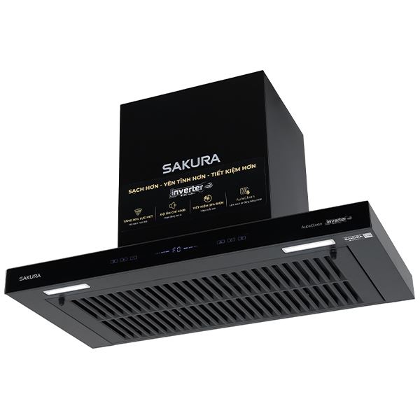 Máy hút mùi âm tủ Sakura R-D70B Màu Đen